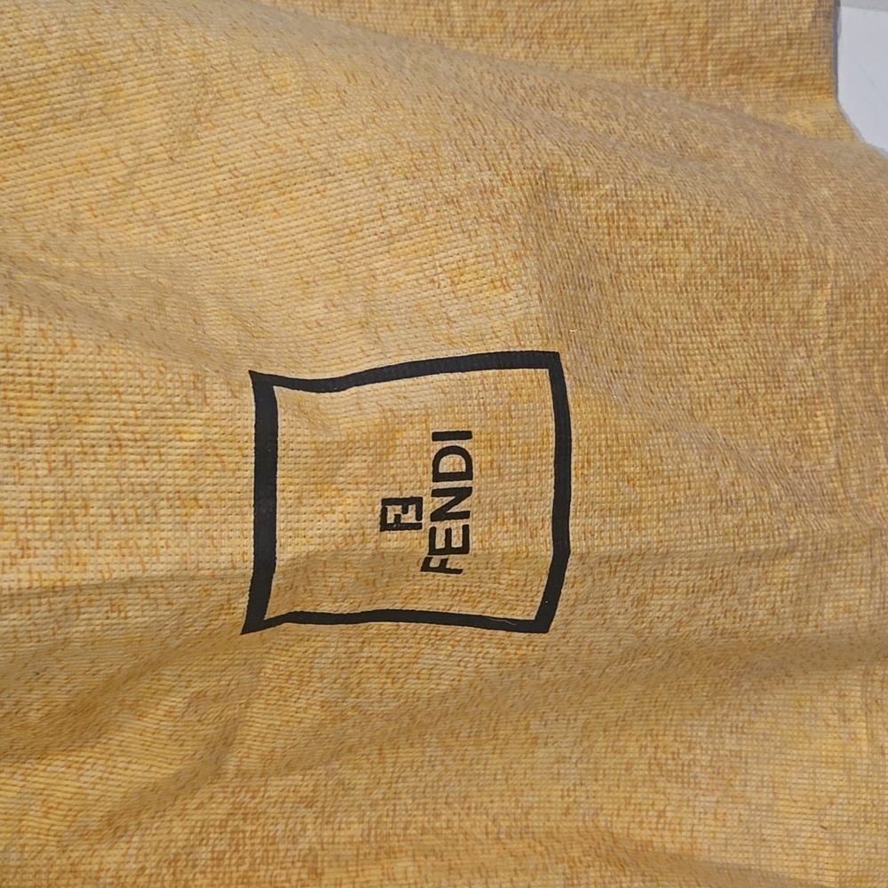 Fendi Dustbag W Certificate Of Authenticity COA Designer Dust Bag